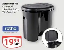 Globus Abfalleimer Pila rotho Angebot