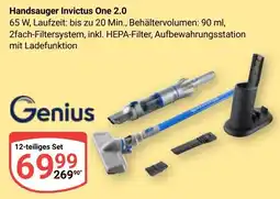 Globus Handsauger Invictus One 2.0 Genius Angebot