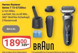Globus Herren-Rasierer Series 7 72-G7200cc Angebot