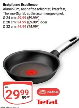 Globus Bratpfanne Excellence Tefal Angebot
