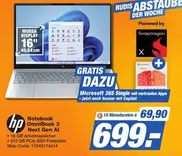 K+B Expert hp Notebook OmniBook 3 Next Gen AI Angebot