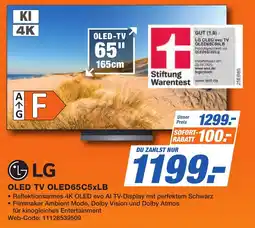 K+B Expert LG OLED TV OLED65C5xLB Angebot