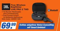 K+B Expert JBL True Wireless Kopfhörer LIVE PRO 2 TWS Angebot