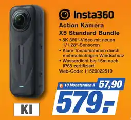 K+B Expert Insta360 Action Kamera X5 Standard Bundle Angebot