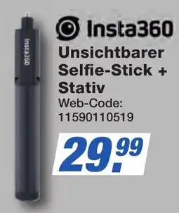 K+B Expert Insta360 Unsichtbarer Selfie-Stick + Stativ Angebot
