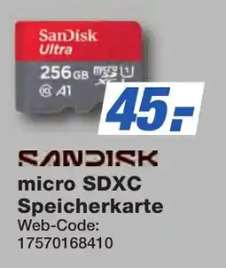 K+B Expert SanDisk micro SDXC Speicherkarte Angebot