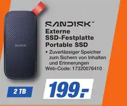 K+B Expert SANDISK Externe SSD-Festplatte Portable SSD Angebot