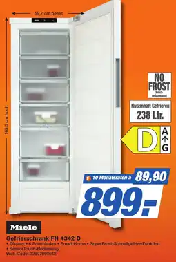 K+B Expert Gefrierschrank FN 4342 D Angebot