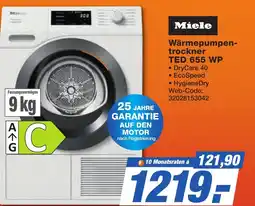 K+B Expert Miele Wärmepumpentrockner TED 655 WP Angebot