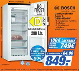 K+B Expert BOSCH Gefrierschrank Serie 6 Angebot