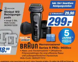 K+B Expert BRAUN Herrenrasierer Series 9 PRO+ 9655cc Angebot