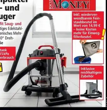 Norma Inox-Nass-Trockensauger Angebot