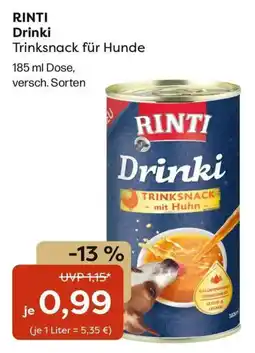 Zoo & Co RINTI Drinki Trinksnack für Hunde Angebot