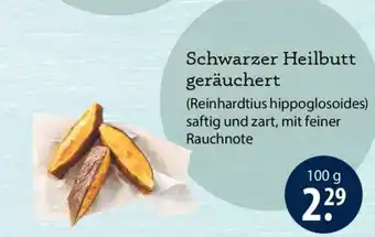 Schwarzer Heilbutt geräuchert
