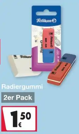 Woolworth Pelikan Radiergummi Angebot