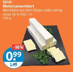 V Markt Stich Metercamembert Angebot