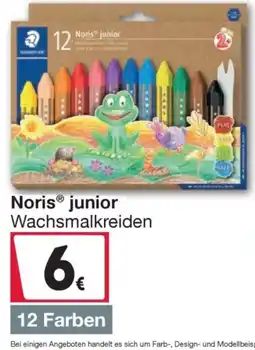 Woolworth Noris® junior Wachsmalkreiden Angebot