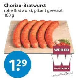 V Markt Chorizo-Bratwurst Weber Angebot
