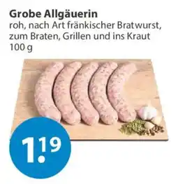 V Markt Grobe Allgäuerin Angebot
