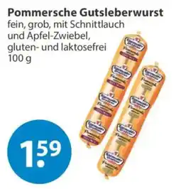V Markt Pommersche Gutsleberwurst Angebot