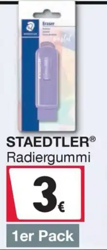 Woolworth STAEDTLER® Radiergummi Angebot