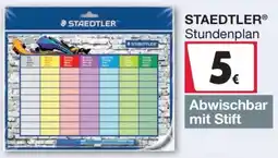 Woolworth STAEDTLER Stundenplan Angebot