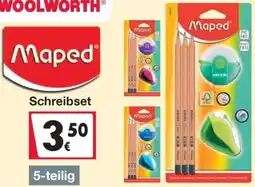 Woolworth Maped Schreibset Angebot