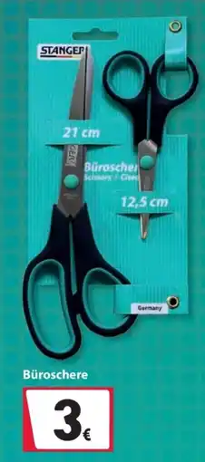 Woolworth STANGER Büroschere Angebot