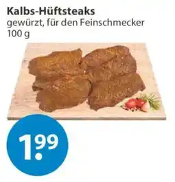 V Markt Kalbs-Hüftsteaks gewürzt, für den Feinschmecker Angebot