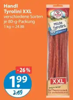 V Markt Handl Tyrolini XXL Angebot