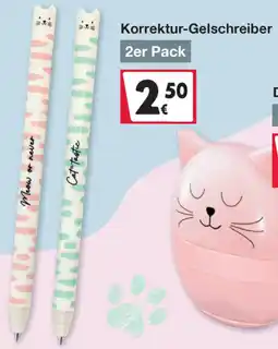 Woolworth Korrektur-Gelschreiber Angebot