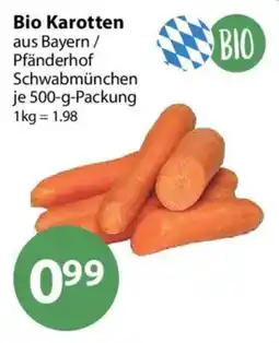 V Markt Bio Karotten Pfänderhof Angebot