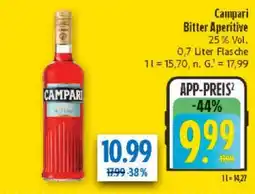 diska Campari Bitter Aperitiv Angebot
