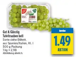 diska Tafeltrauben hell Angebot