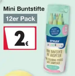Woolworth Mini Buntstifte STYLEX Angebot