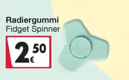 Woolworth Radiergummi Fidget Spinner Angebot