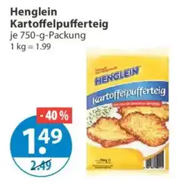 V Markt Henglein Kartoffelpufferteig Angebot