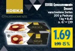 diska EDEKA Genussmomente Dessert Angebot