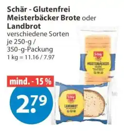 V Markt Schär - Glutenfrei Meisterbäcker Brote oder Landbrot Angebot