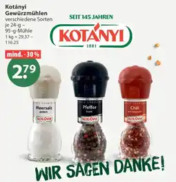 V Markt Kotányi Gewürzmühlen Angebot