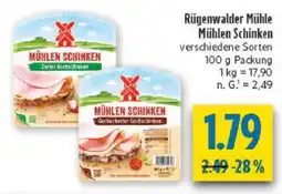 diska Rügenwalder Mühle Mühlen Schinken Angebot