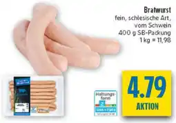 diska Bratwurst fein, schlesische Art, vom Schwein Angebot