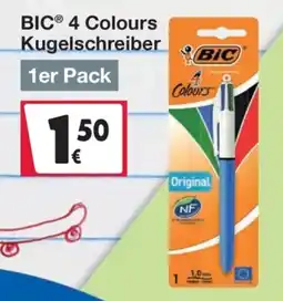 Woolworth BIC 4 Colours Kugelschreiber Angebot