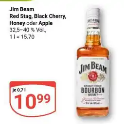 Globus Jim Beam, Red Stag, Black Cherry, Honey oder Apple Angebot