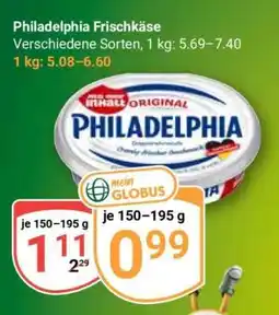 Globus Philadelphia Frischkäse Angebot