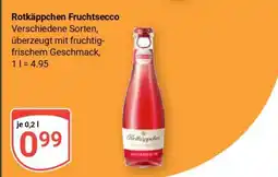 Globus ROTKÄPPCHEN Fruchtsecco° Angebot