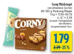diska Corny Müsliriegel Angebot