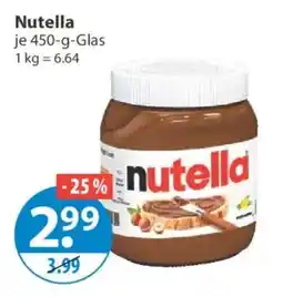 V Markt Nutella Angebot