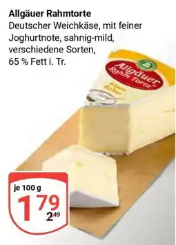 Globus Allgäuer Rahmtorte Angebot