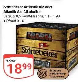 Globus Störtebeker Artlantik Ale oder Atlantik Ale Alkoholfrei Angebot
